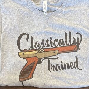 Gray Classically Trained Graphic T-Shirt